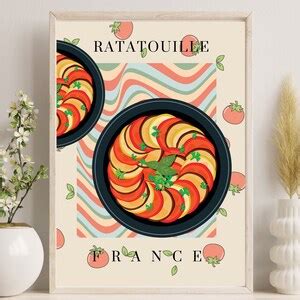 Ratatouille Art Print Ratatouille Poster Ratatouille - Etsy