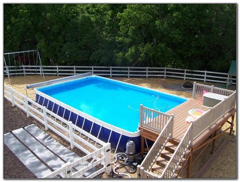 Above Ground Wooden Pool Deck Kits - Decks : Home Decorating Ideas ...