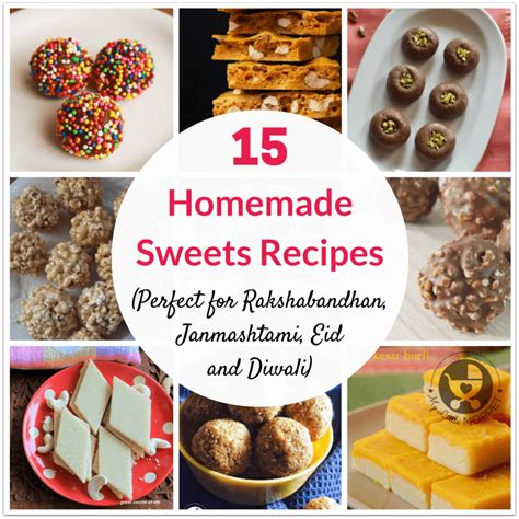 15 Homemade Sweets Recipes for Kids