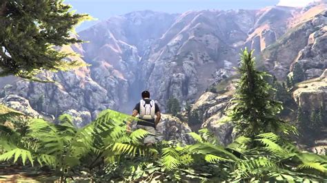 Hiking Mount Chiliad GTAV - YouTube