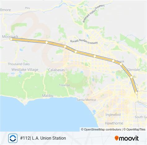 metrolink ventura county line Route: Schedules, Stops & Maps - #100| L ...