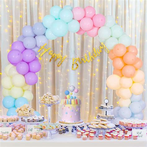 Buy Party Propz Pastel Birthday Decoration Items, 58Pcs Happy Birthday ...