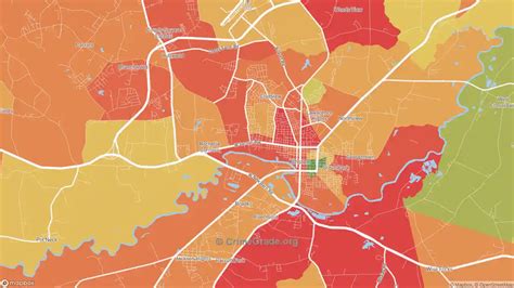 Kinston, NC Theft Rates and Theft Maps | CrimeGrade.org