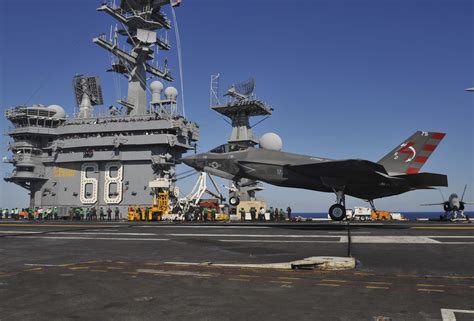 Video: U.S. Navy Version of F-35 Lands on Carrier for First Time - USNI ...