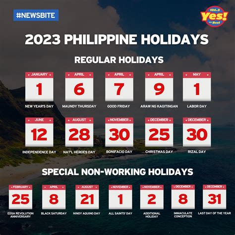 2023 Holidays Philippines Calendar - Time and Date Calendar 2023 Canada