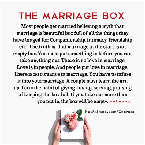 The Marriage Box Quote