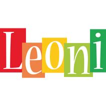 Leoni Logo | Name Logo Generator - Smoothie, Summer, Birthday, Kiddo, Colors Style