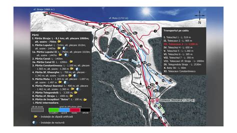 Straja Ski Map And Resort Information - Free Piste Map