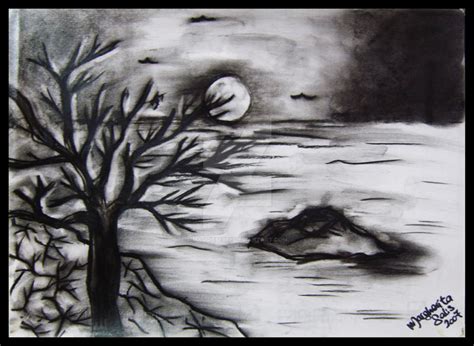 dark landscape 2 by MaggieBebbe on DeviantArt