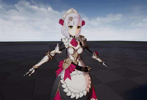 Portfolio | Ben Ayers - Genshin Impact Character Shader for Unreal Engine