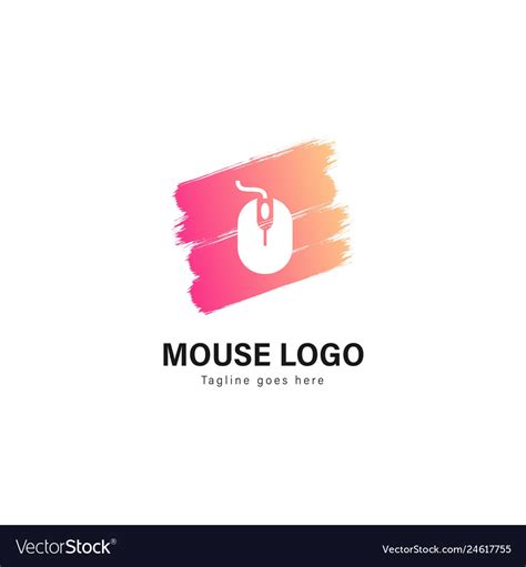 Computer logo template design Royalty Free Vector Image