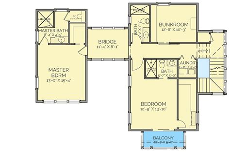 Waterfront Dog Trot House Plan with Great Outdoor Spaces - 130033LLS ...