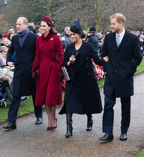 British Royal Family Christmas Church Service 2018 | POPSUGAR Celebrity ...