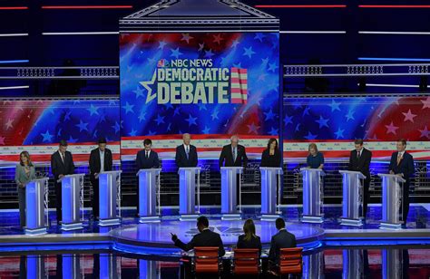 The record weirdness of the Democratic debates