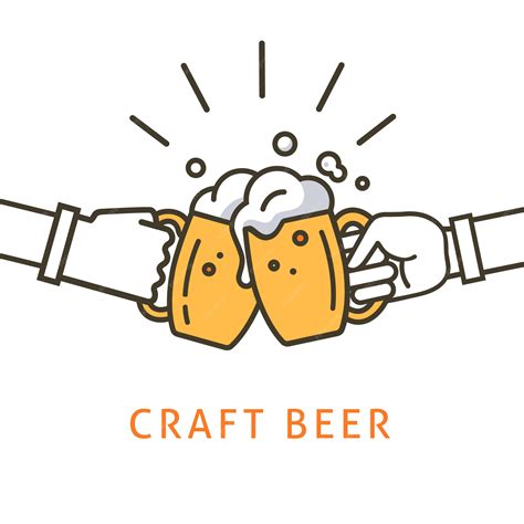 Premium Vector | Craft beer illustration