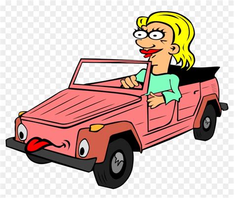 Cartoon Car Driving - Car Cartoon Gif Png Clipart (#773337) - PikPng