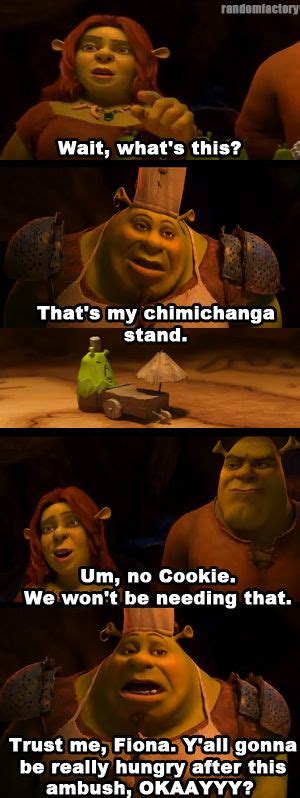 Cookie and her chimichangas! - Shrek Forever After | Shrek, Movie ...