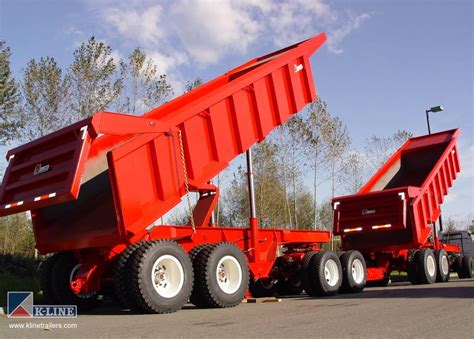 End Dump Trailers | K-Line Trailers | Design & Manufacturing | BC, Canada