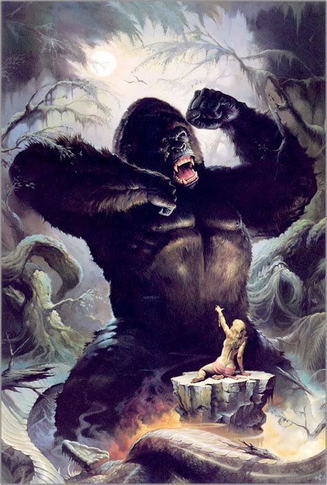 Illustrator Ken Kelly's amazing take on the classic Kong | King kong, Alternative art, Art