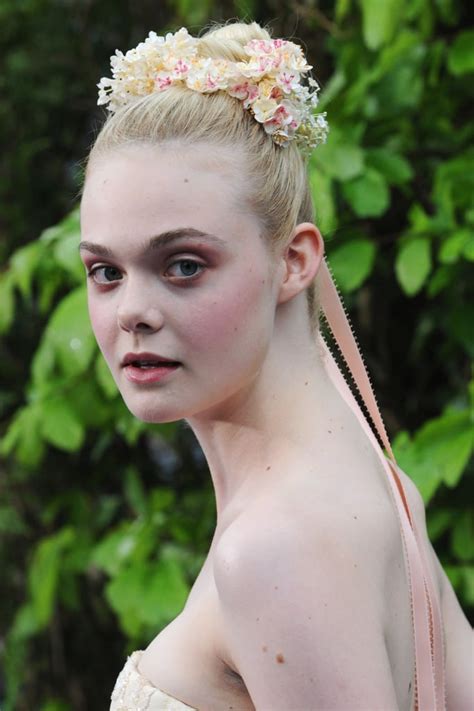 Elle Fanning Hair at Maleficent Premiere | POPSUGAR Beauty