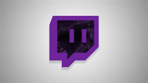 Download Twitch Purple Black Logo Wallpaper | Wallpapers.com