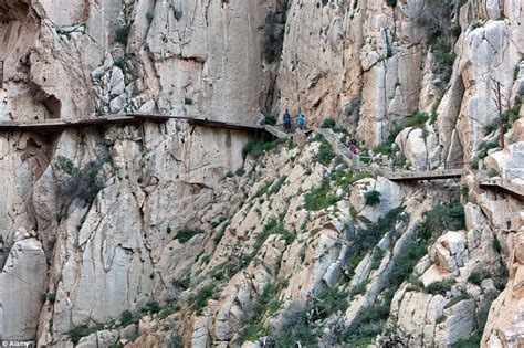 El Caminito del Rey, the world's most dangerous and scariest footpath, is reopening in El Chorro ...