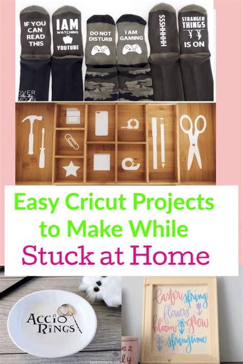 5 Easy Cricut Projects to do While Stuck at Home - The Frugal Ginger