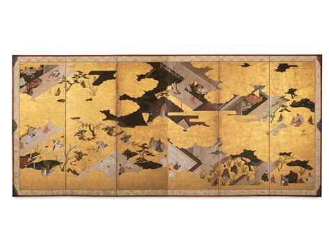 Scenes From Genji Monogatari (The Tale Of Genji) | Art.Salon