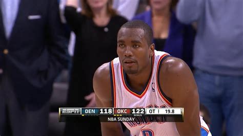 Serge Ibaka Full Triple-Double Highlights 2012.02.19 vs Nuggets - 14 ...