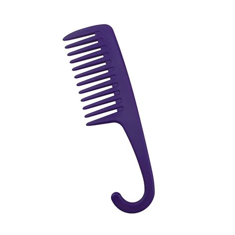 Large Wide Tooth Combs with Curved Hook Brushes Detangling Big Teeth Hairdressing Comb Salon ...