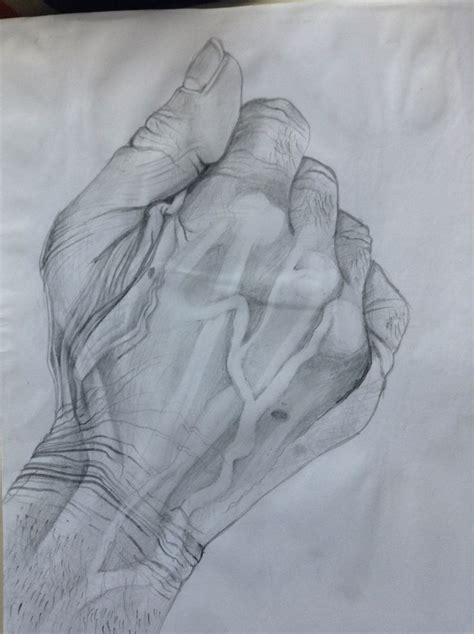 Old hands | Advanced higher art, High art, Art projects