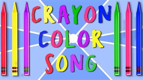 Crayons Color Song | Colors Song for Babies | Crayons Song for Kids ...