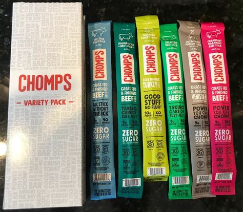 Chomps Meat Stick Snacks Review