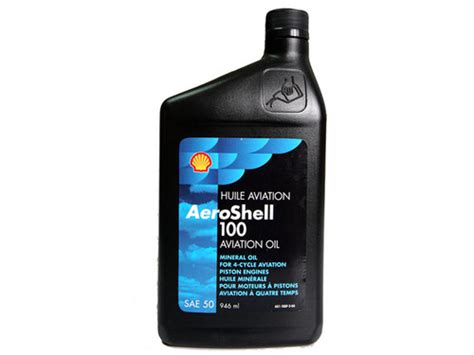 - Piston Engine Oils - AeroShell Oil 100