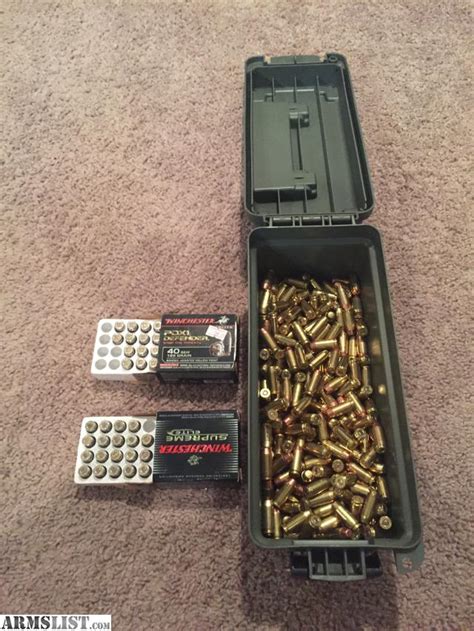 ARMSLIST - For Sale: .40 cal ammo