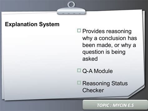 Introduction To Mycin Expert System