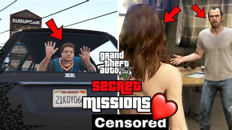 GTA 5 - Secret Missions! (PC, PS4, PS3 & Xbox One) - YouTube