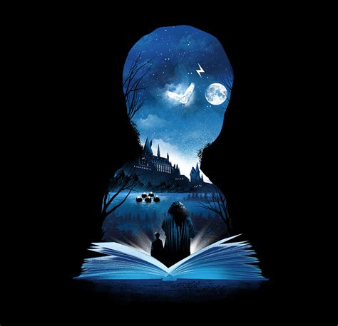 Harry Potter Book series of Illustration on Behance