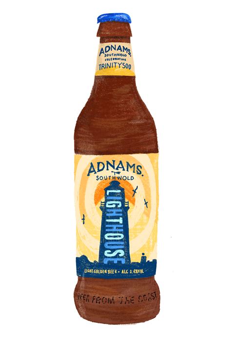 Adnam's Beer Illustration on Behance