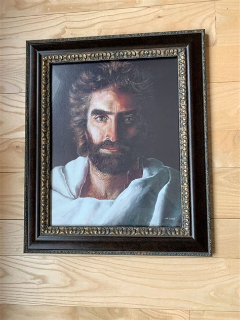 Jesus Prince of Peace Akiane Kramarik Framed Print Carpentree 18.25"x15 ...