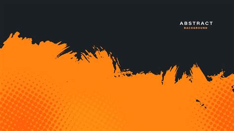 Abstract orange and black grunge texture background 3804826 Vector Art ...