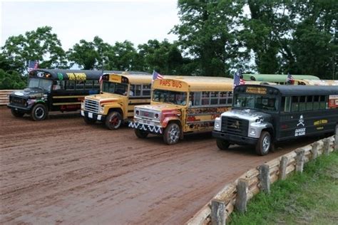 2004 Racing Photos - School Bus Racing - Wise Motorsport Photos