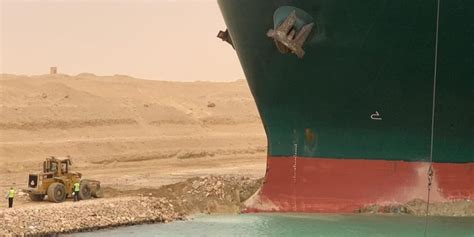 Rescue Operation Underway to Free Ship Blocking Egypt’s Suez Canal ...