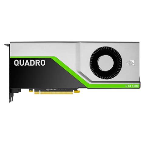 PNY Nvidia Quadro RTX 6000 VCQRTX6000-PB 24GB GDDR6 384Bit DX12 Ekran ...