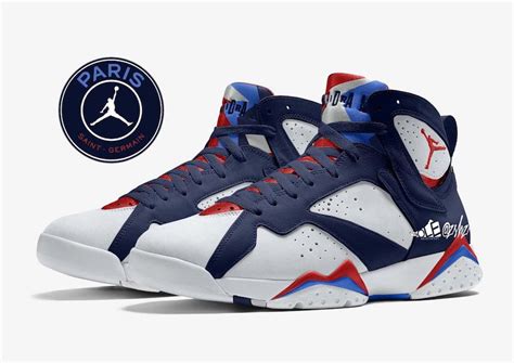 Paris Saint-Germain x Air Jordan 7 'PSG' Slated for 2021 - Sneaker Freaker