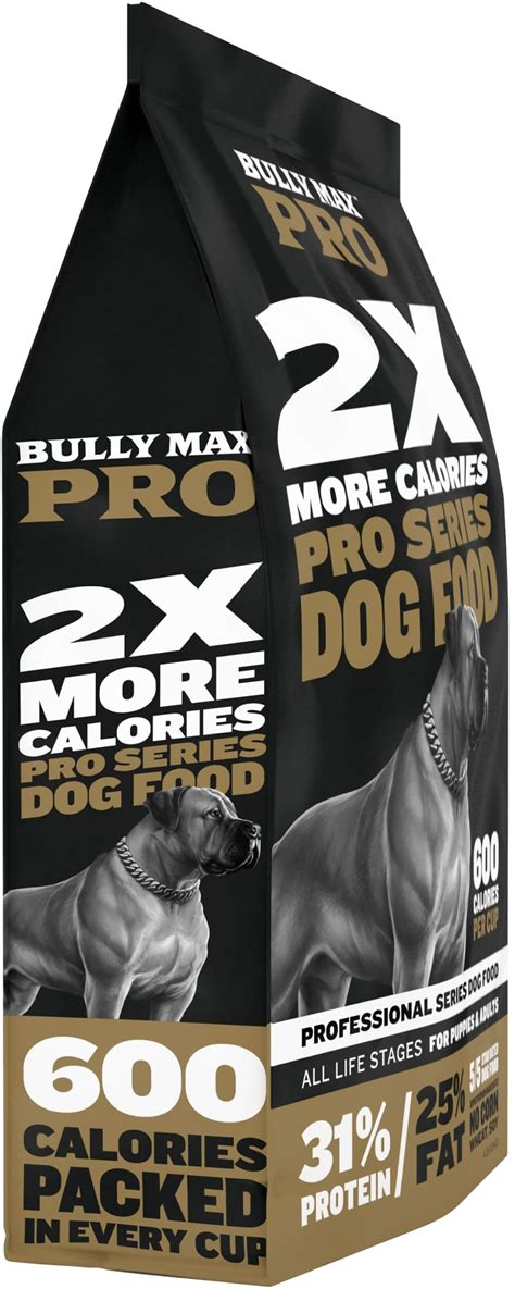 Buy Bully Max 2X Calorie Dry Dog Food PRO Series | High Calorie High ...