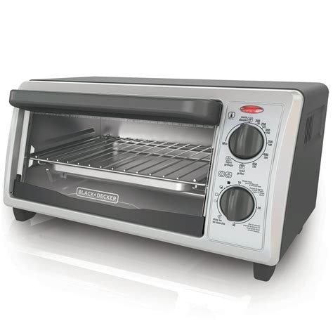 Black & Decker Stainless Steel 4 Slice Toaster Oven - Walmart.com ...