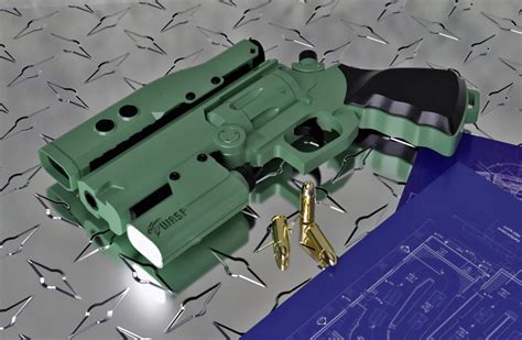 3D STL Avatar's WASP Pistol Replica Gun - Etsy Polska