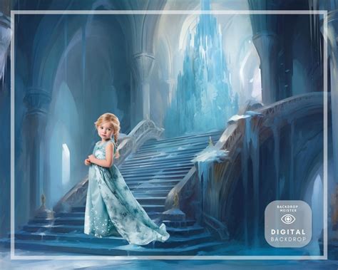 Frozen Castle Backdrop Digital Download Wedding & - Etsy