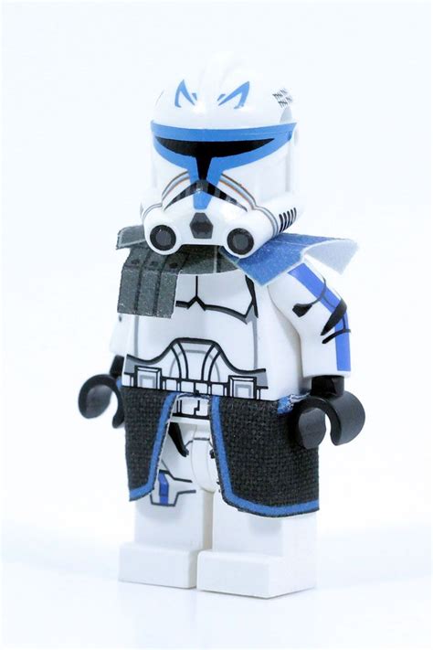 Clone Army Customs | P2 Captain Rex | Lego star wars sets, Lego star ...